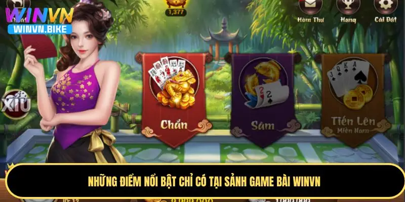 Game Bài WINVN – Sảnh Chơi Hấp Dẫn, Thưởng Cực Khủng 1 Game bài WINVN có nhiều sản phẩm cá cược