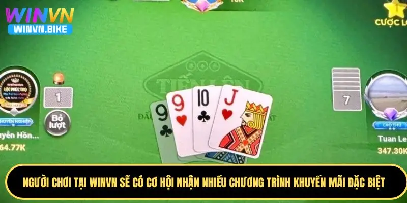Game Bài WINVN – Sảnh Chơi Hấp Dẫn, Thưởng Cực Khủng 2 Game bài WINVN triển khai nhiều khuyến mãi