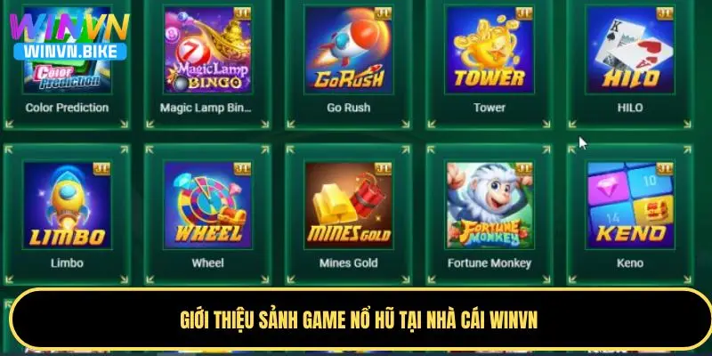 Game Nổ Hũ WINVN – Săn Jackpot Cực Đỉnh, Trúng Thưởng To 1 Nổ hũ WINVN mang đến trải nghiệm thú vị