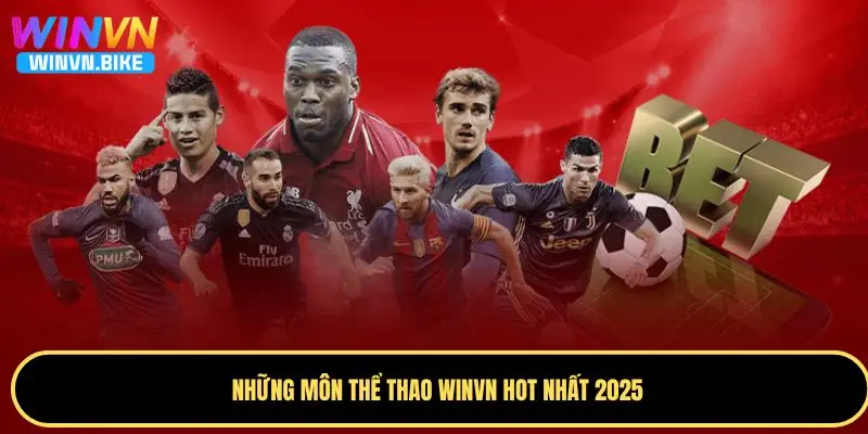 Thể Thao WINVN - Thiên Đường Cá Cược Hàng Đầu Châu Á 4 Top những môn thể thao WINVN hot nhất 2025